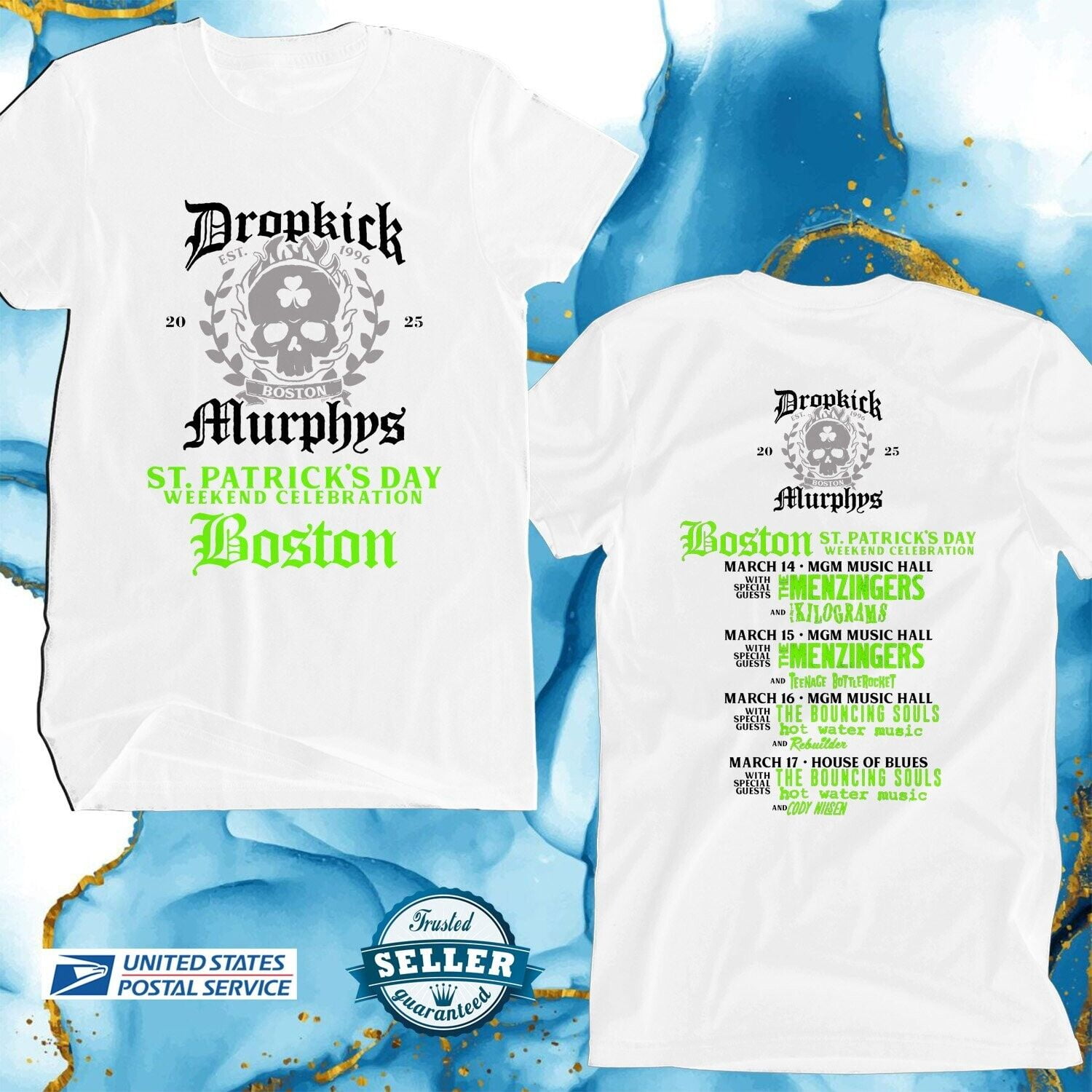 dropkick murphys st pattys day tour