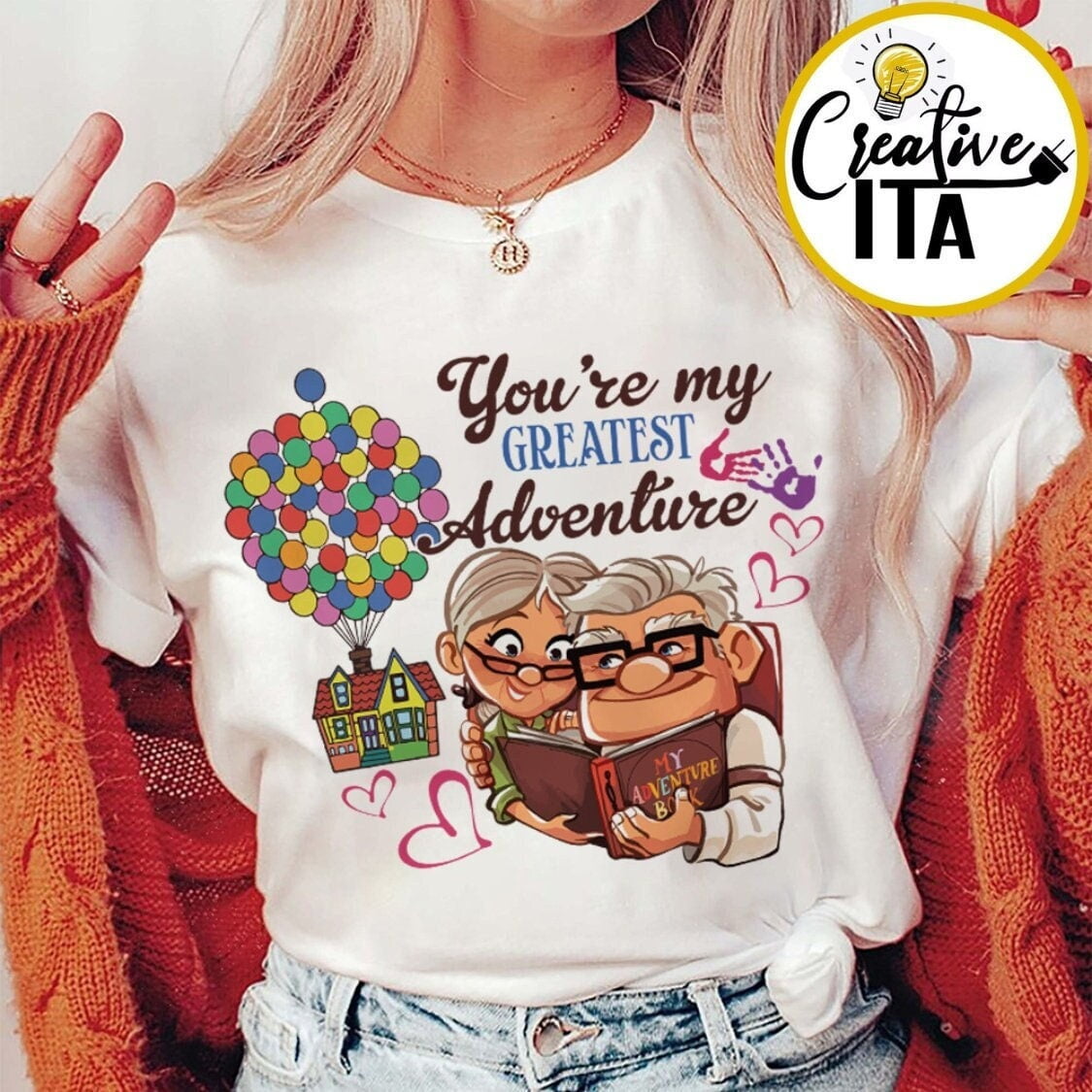 You're My Greatest Adventure Checkered With Sleeve TRANSFER - Sassy