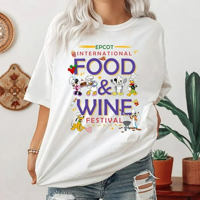 TSHIRTDisneyland Epcot International Food And Wine Festival 2024 Shirt