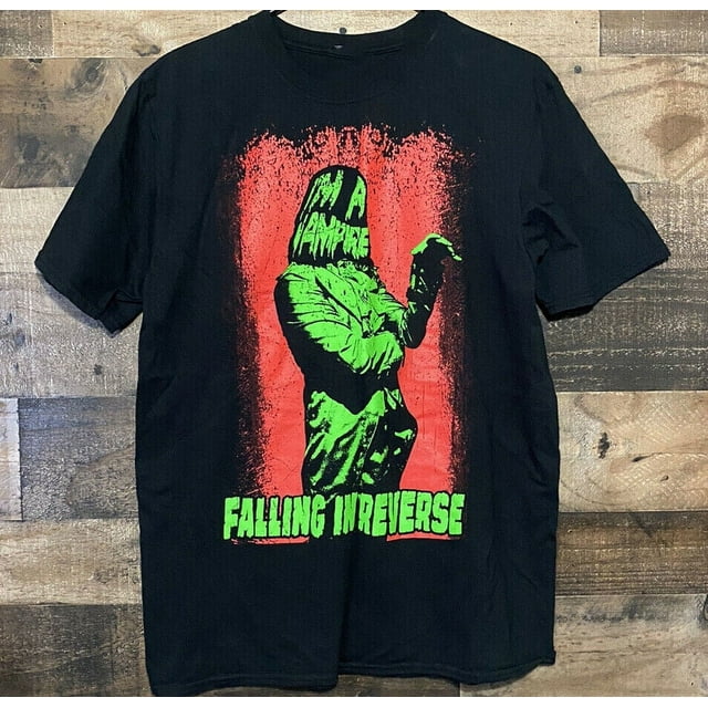 TSHIRTFalling in Reverse Im A Vampire Band Album black Men all size Shirt NG1840