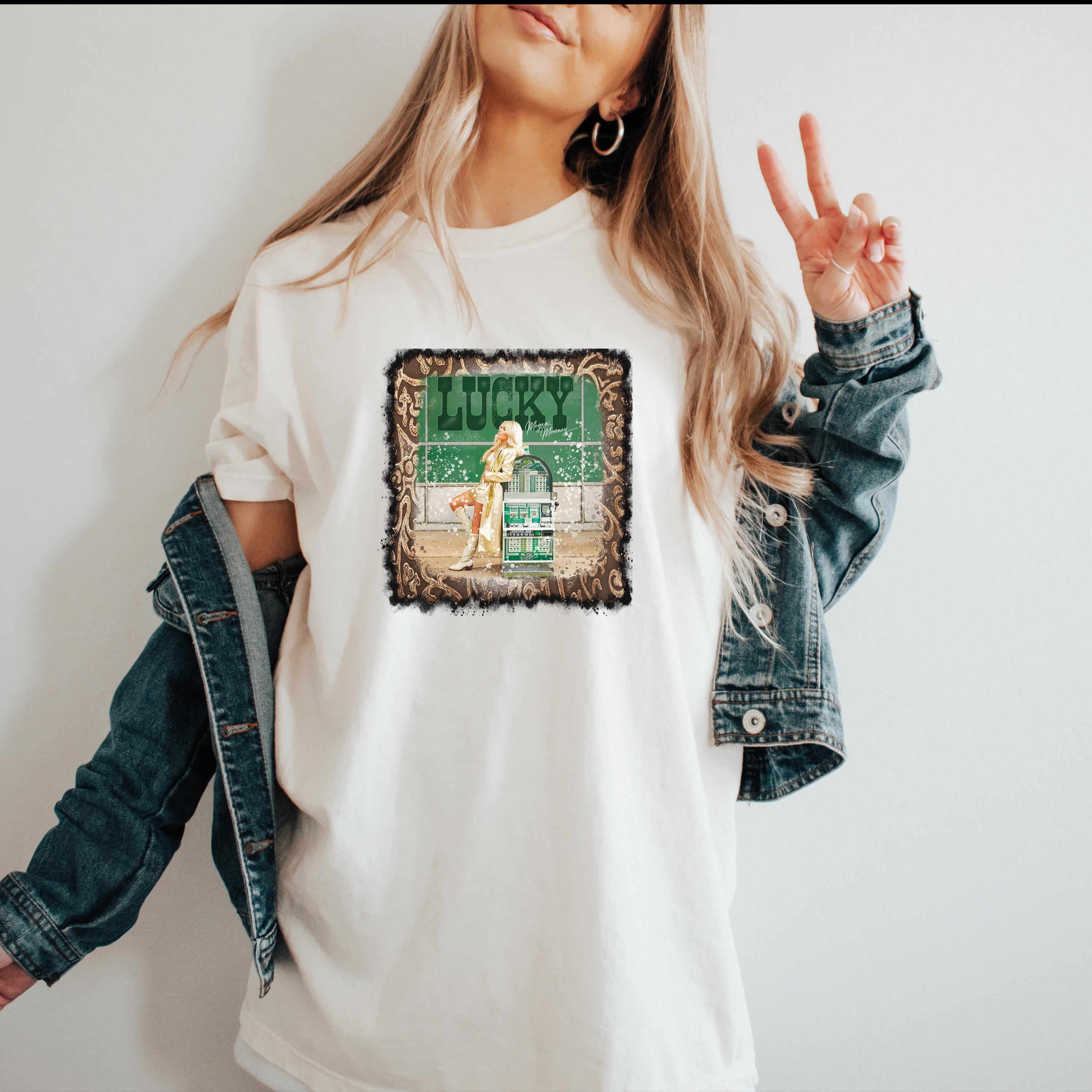TSHIRTGift for Megan Moroney Fans Shirt,Megan Moroney The Lucky Tour