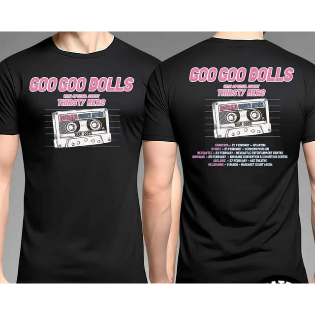 TSHIRTGoo Goo Dolls Australia Summer Unisex TShirt 2025