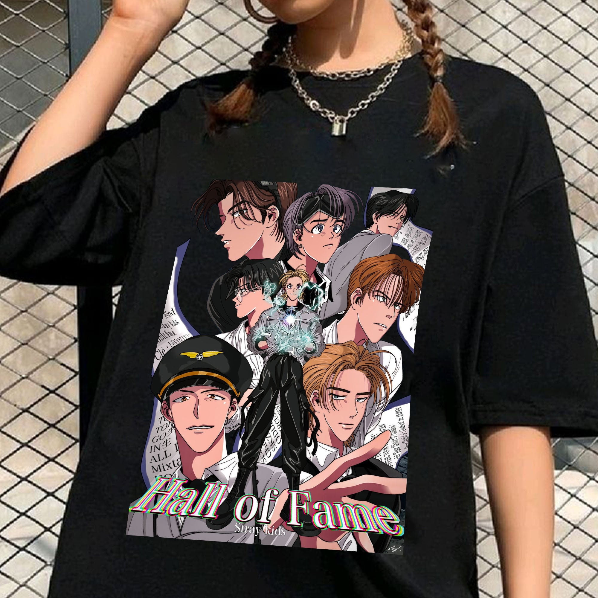TSHIRT-Hall Of Fame Stray Kids Shirt, Stray Kids 5 Star Album Shirt ...