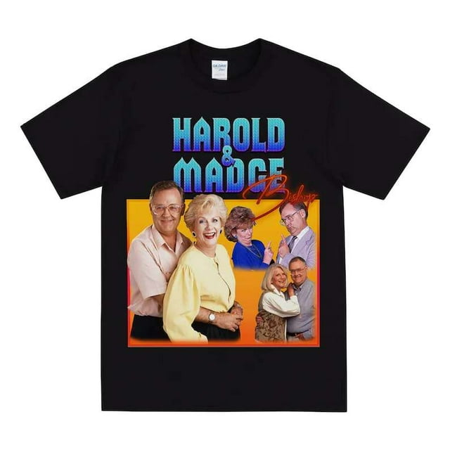 TSHIRT-Harold And Madge Bishop Neighbours Unisex T Shirt - Walmart.com