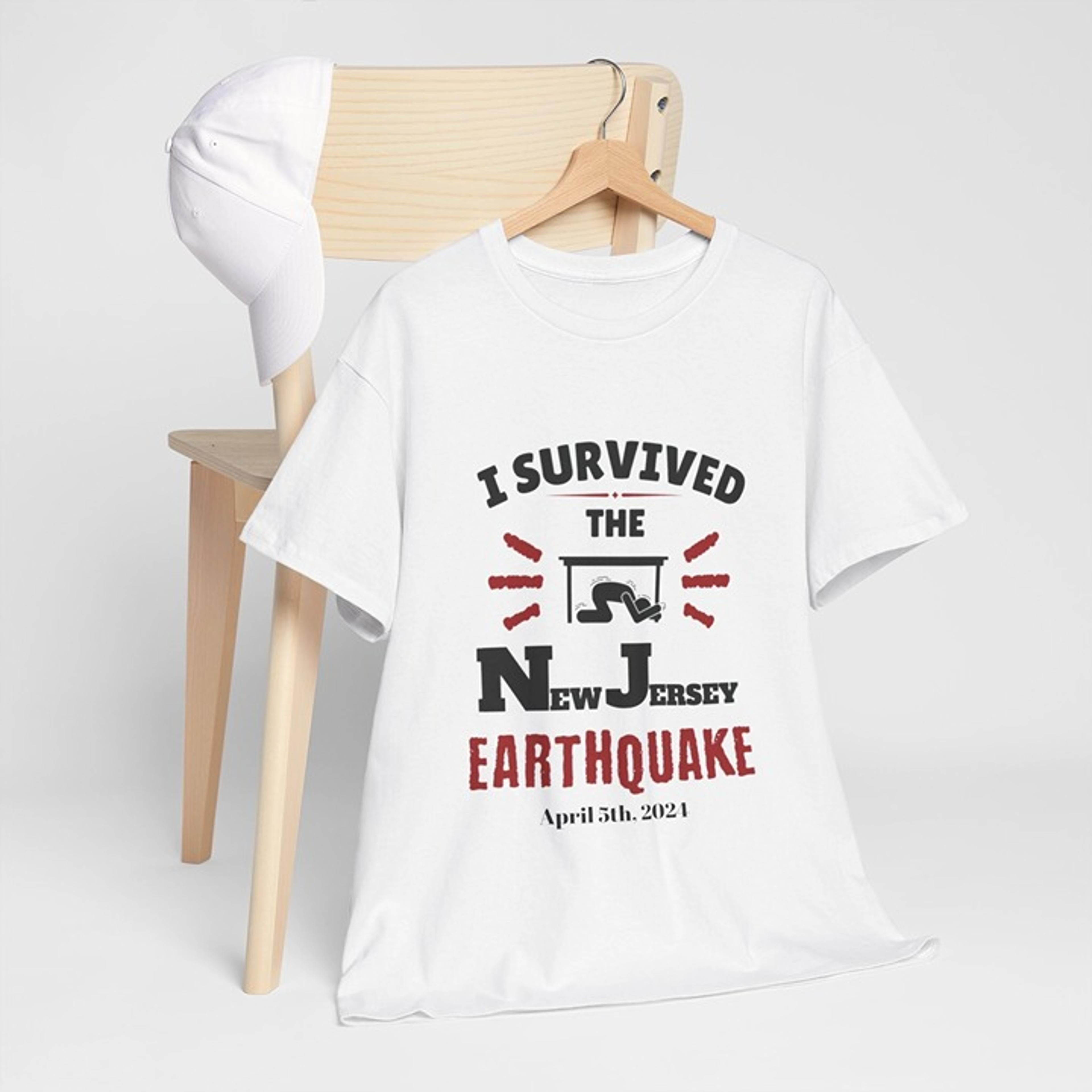 TSHIRTI Survived the New Jersey Earthquake April 5th, 2024