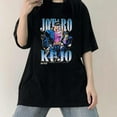 thumbnail image 1 of TSHIRT-Jotaro Kujo Jojo’s Bizarre Adventure Manga Anime Vintage Unisex T-Shirt, 1 of 2