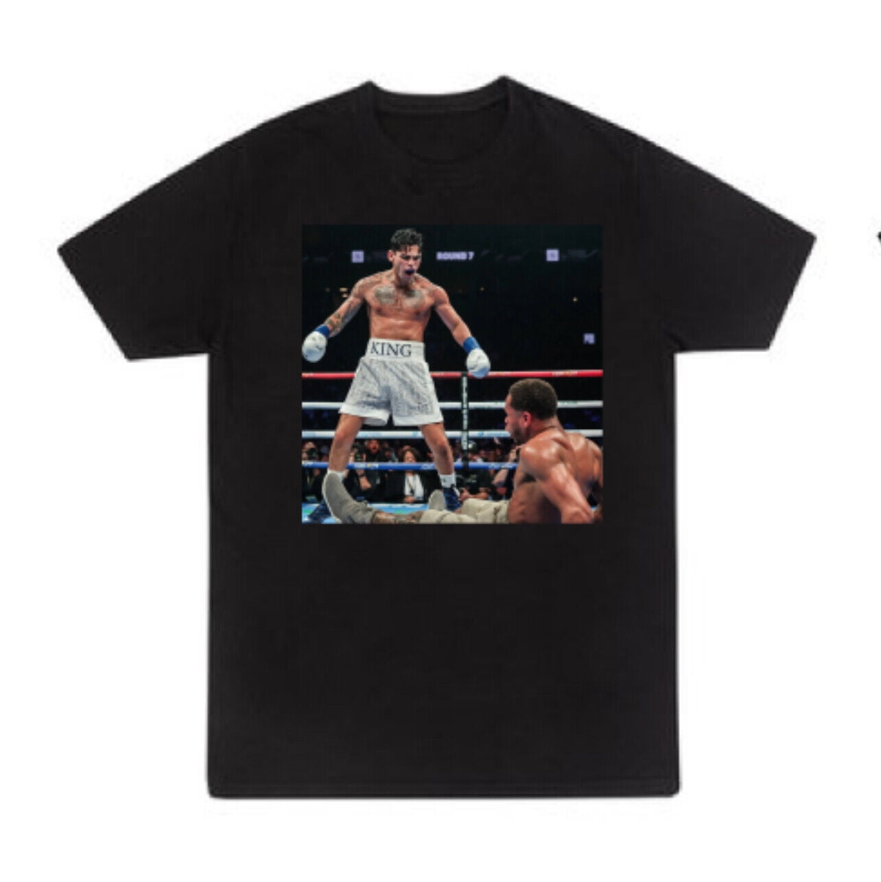 TSHIRTKing Ryan Garcia x Devin Haney Knock out Boxing t shirt S5XL