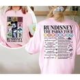 TSHIRTMickey RunDisney Parks Tour 2 Sided Shirt, Disney HalfMarathon