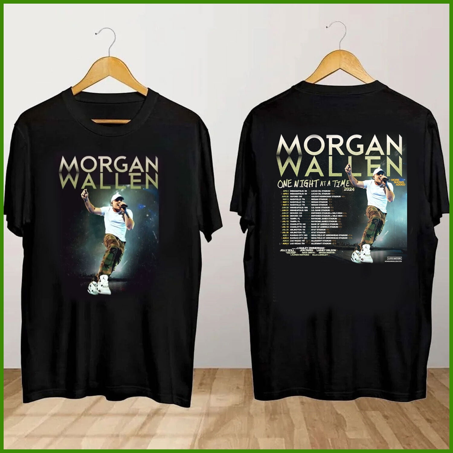 Wallen One Night At A Time Tour Wallen Tour 2024 T