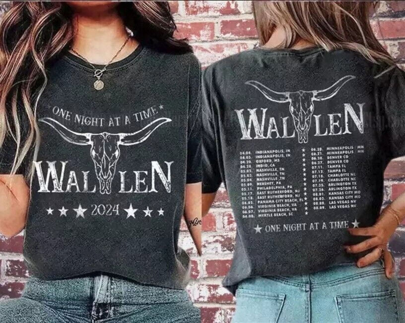 Wallen Tour 2024 One Night At A Time Tour Country Music T