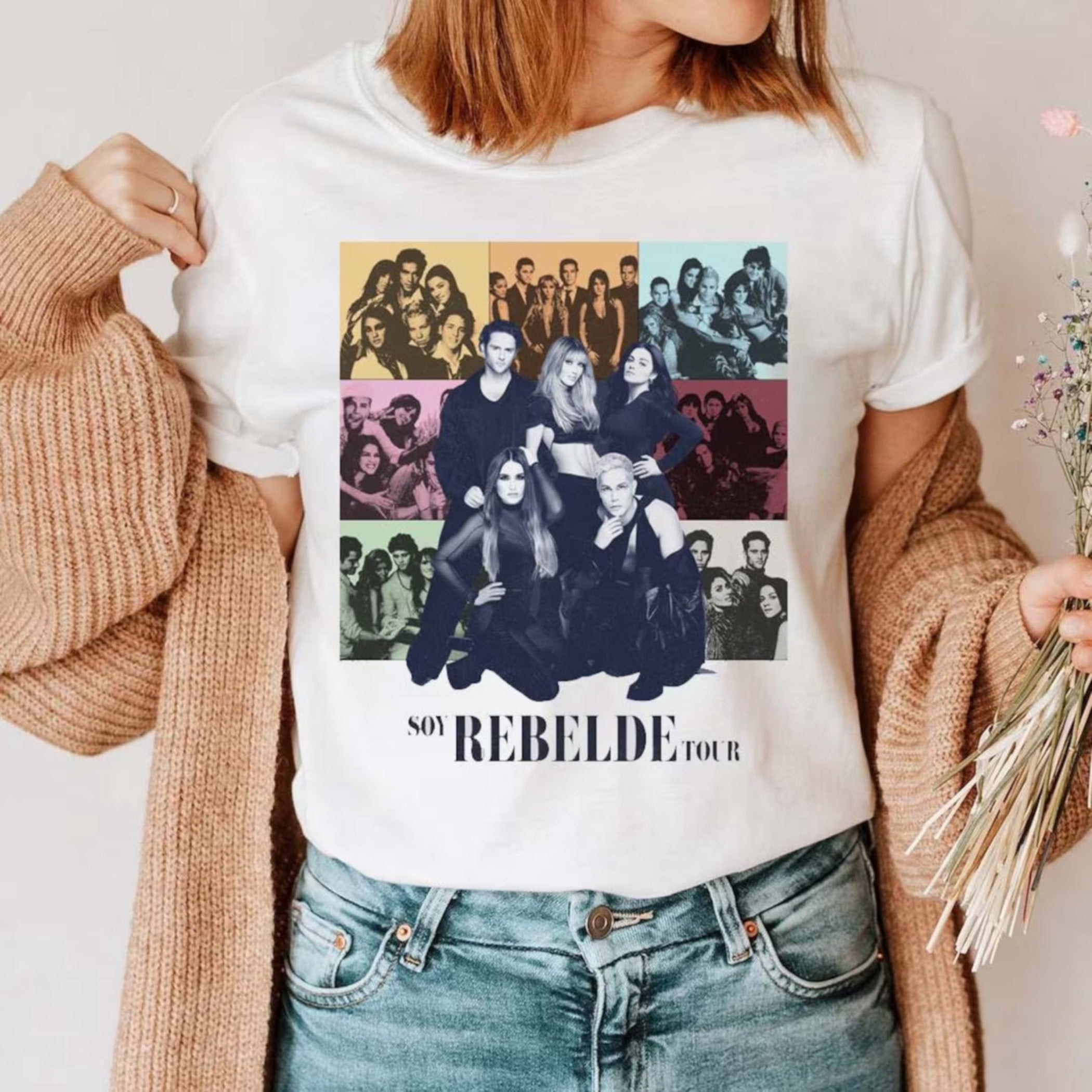TSHIRT-RBD Soy Rebelde The Tour Shirt, RBD Touring Shirt, RBD Concert ...