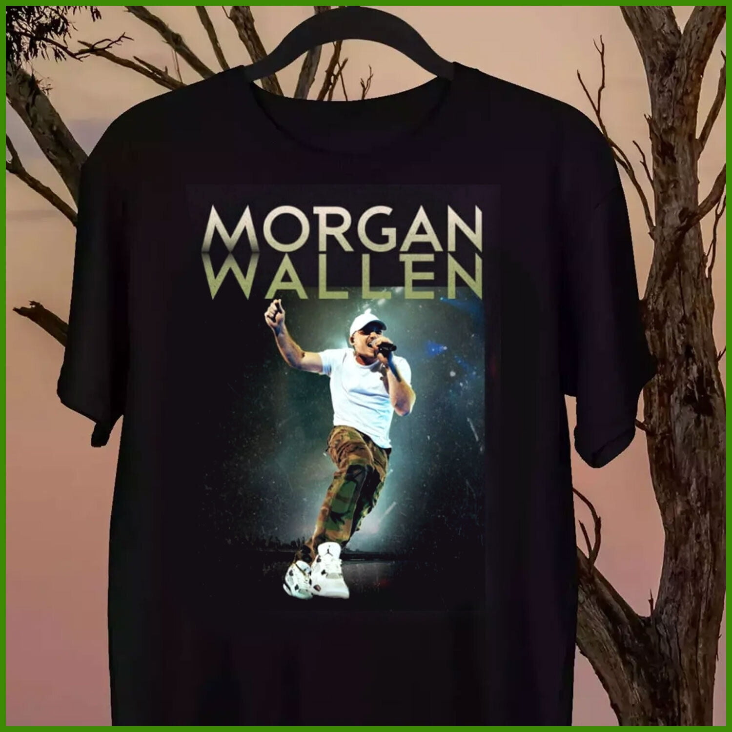 TSHIRTSALE Wallen Tour 2024 TShirt, Wallen One Night At