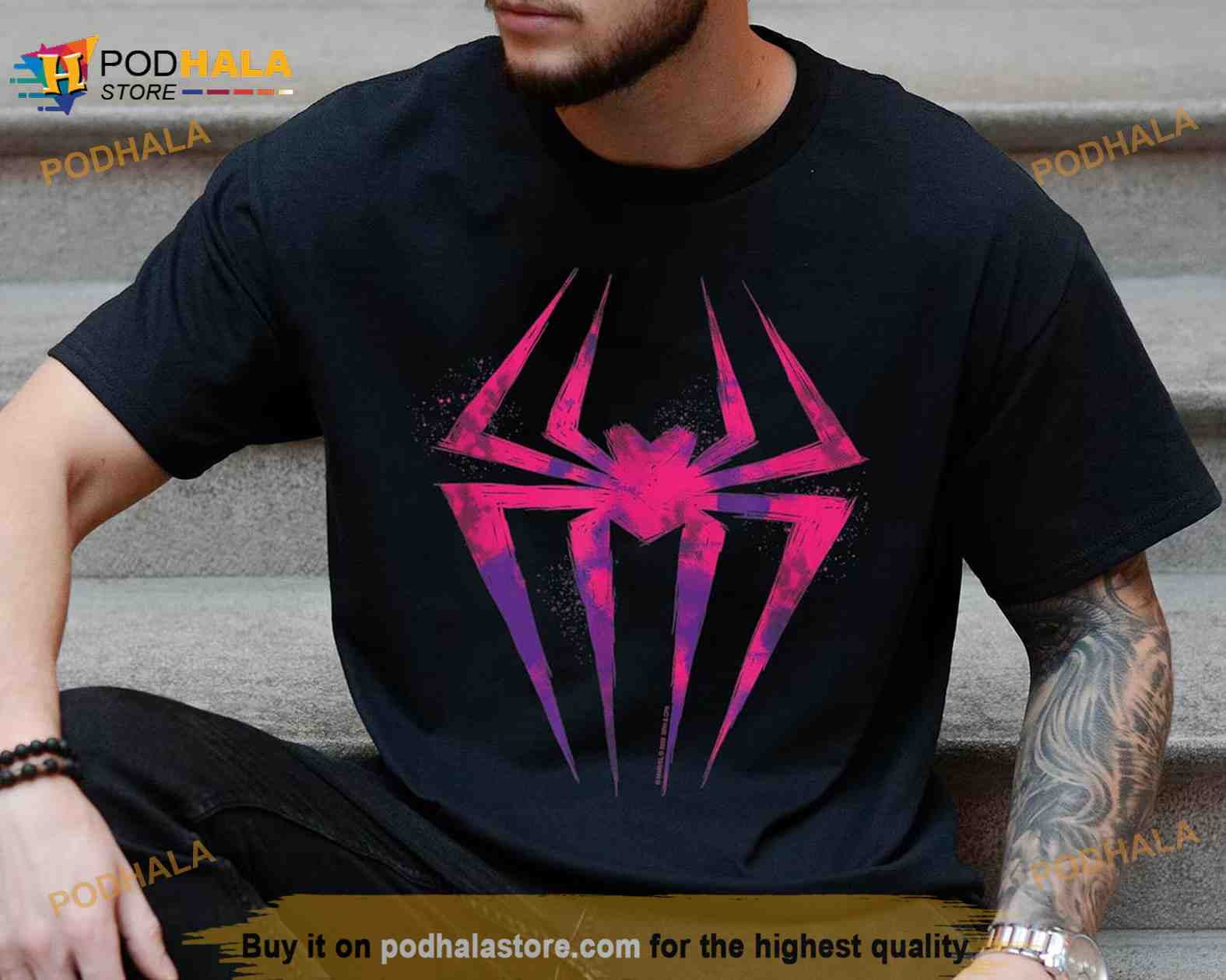 TSHIRT-Spider-Man 2023, Miles Morales Shirt, Across The Spider-Verse