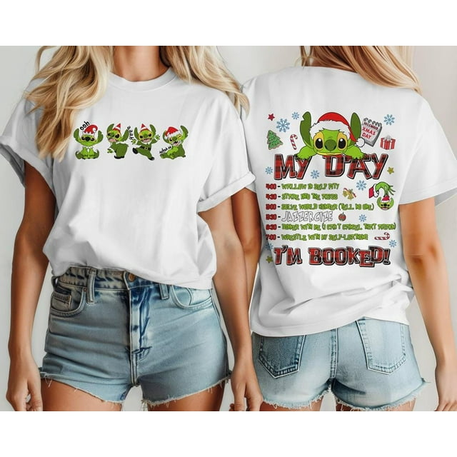 TSHIRTVintage Christmas Hollywood Studios Jollywood Nights Shirt