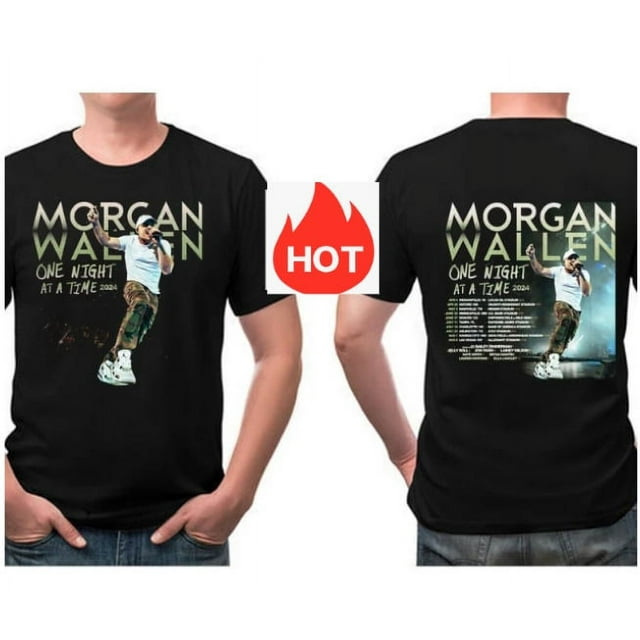 TSHIRTWallen Tour 2024 One Time Night World TShirt