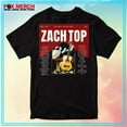 TSHIRTZach Top Cold Beer & Country Music Tour 2025 TShirt