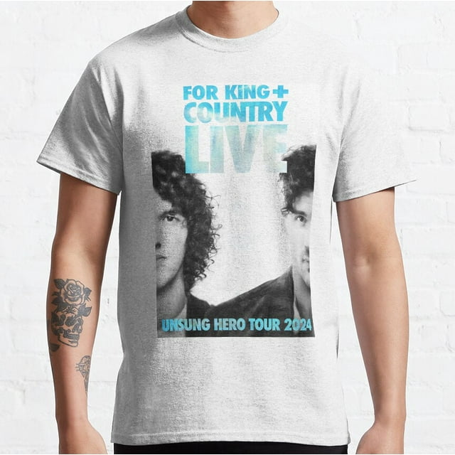 TSHIRTfor king and country unsung hero tour 2024 Classic TShirt