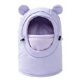 thumbnail image 1 of TSHXS Baby Hat Toddler Cute Bear Ear Thermal Balaclava Hood Hat Drawstring Wind Resistant Full Face Neck Cover for Boys Girls, 1 of 9