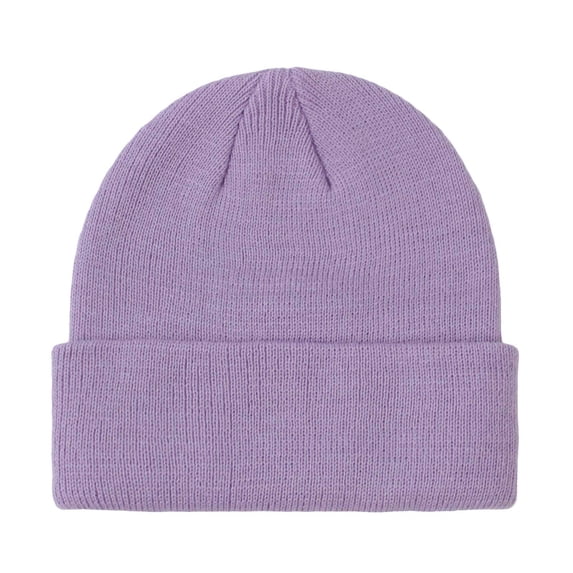 TSHXS Baby Hats Children Simple Solid Tone Rib Cuff Knit Hat Elastic Basic Beanie for Toddler Kid Cool Season