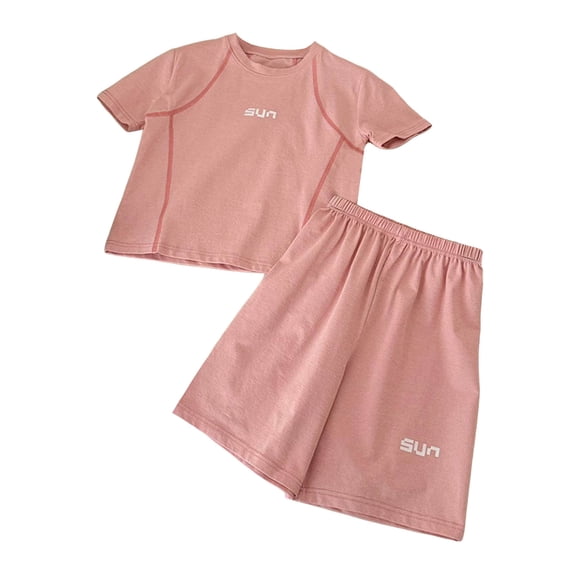 TSHXS Boy Clothes Boys Size 10 Clothes Boys Short Sleeve T-Shirt And Shorts Set, Lightweight & Breathable