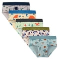 thumbnail image 1 of TSHXS Boys Boxers Size 8 Kids Underwear Boys Boys Cotton Boxer Briefs Toddler Kids Underwear 5 Pack, 1 of 4