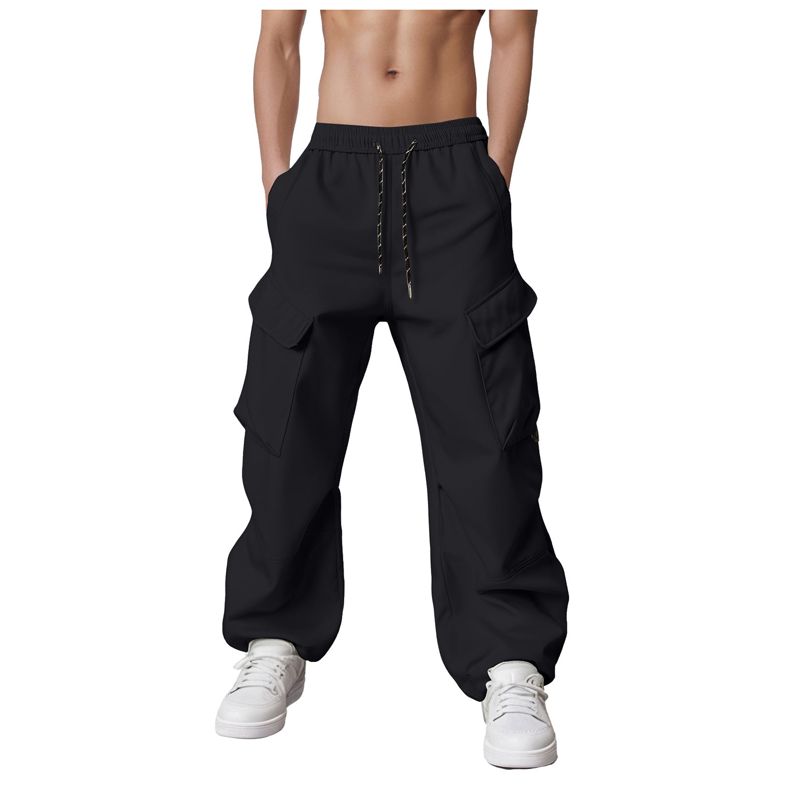 TSHXS Cargo Pants For Men Baggy Cargo Pants For Men Slim Fit Mens Baggy ...
