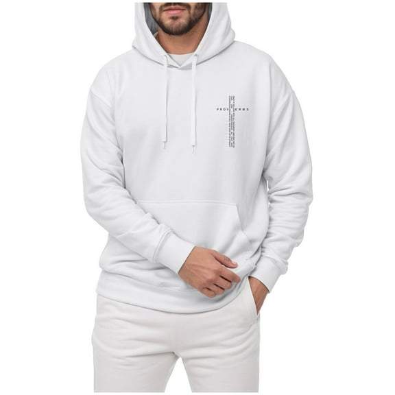 TSHXS Graphic Hoodies For Men Mens Lightweight Hoodie Men's Gym Workout Active Long Sleeve Pullover Lightweight Hoodie Casual Hooded Sweatshirts S