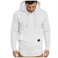 thumbnail image 1 of TSHXS Hoodies For Men Pullover Hoodie Men Mens Fashion Athletic Hoodies Sport Sweatshirt Solid Color Pullover XXL, 1 of 9