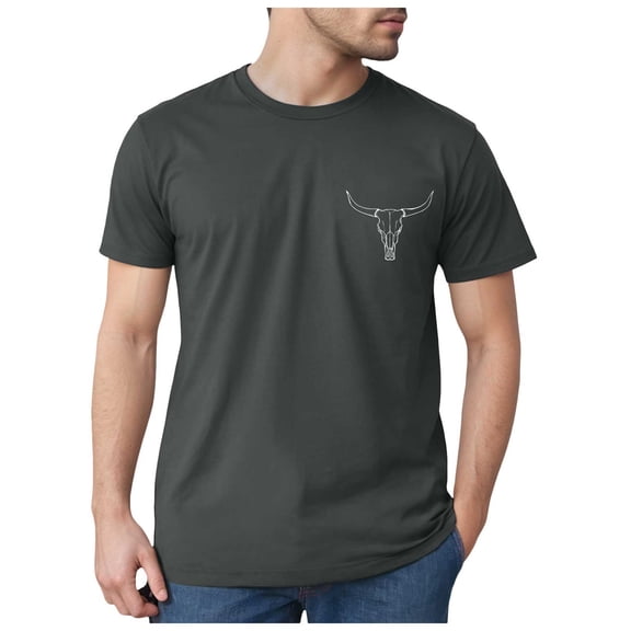 TSHXS Men'S Shirts Black T Shirts For Men Mens Lightweight T-Shirt, Crewneck T-Shirts For Men, Blend Tee