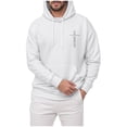 thumbnail image 1 of TSHXS Mens Hoodies Mens Lightweight Jackets Mens Fashion Athletic Hoodies Sport Sweatshirt Solid Color Pullover XXXXL, 1 of 9