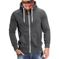 thumbnail image 1 of TSHXS Mens Lightweight Hoodie Mens Hoodies Pullover Men'S Cotton Lightweight Casual Pullover Drawstring Hoodie With Pocket Dark Gray XL, 1 of 4