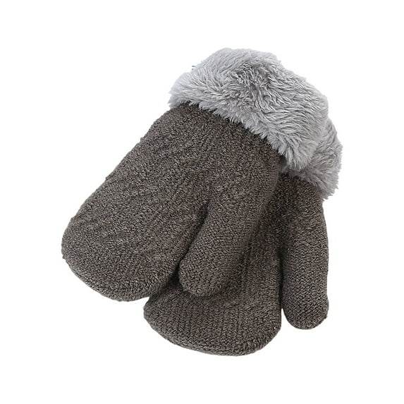 TSHXS Mittens For Kids Kids Snow Gloves Kids Gloves Winter Gloves Thick Gloves Stretchy Warm Gloves Boys Girls 0-36 Months