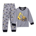 thumbnail image 1 of TSHXS Pajamas For Boys Boys Clothes Size 6 Kids & Toddler Boys 2 Piece Pjs Set Cotton Sleepwear 5-6 Years Dark Gray, 1 of 3