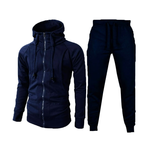 TSHXS Sweat Suits Men Mens Sweatsuits 2 Piece Set Sweat Suits Men Tracksuits 2 Piece Sets Athletic Jogging Suits Casual Outfits For Men XXXL
