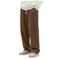 thumbnail image 1 of TSHXS Sweatpants For Men Corduroy Pants Mens Corduroy Joggers Pants Casual Cargo Pants Drawstring Elastic Waist Baggy Sweatpants With Pockets M, 1 of 6