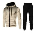 thumbnail image 1 of TSHXS Sweats For Men Mens Sweatsuits 2 Piece Set Sweat Suits Men Tracksuits 2 Piece Sets Athletic Jogging Suits Casual Outfits For Men L, 1 of 2
