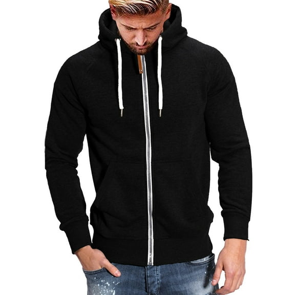 TSHXS Sweatshirts For Men White Hoodie Men Men'S Gym Workout Active Long Sleeve Pullover Lightweight Hoodie Casual Hooded Sweatshirts Black XXL