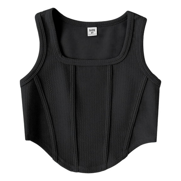 TSHXS Toddler Girl Tank Tops Tank Tops For Teens Girls Dance Tank Top Crop Tank Top Sleeveless Dance Outfit For Ballet Wear Black 9-10 Years