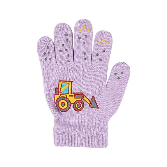 TSHXS Toddler Mittens 4T Snow Gloves Kids Gloves Winter Gloves Thick Gloves Stretchy Warm Gloves Boys Girls 5-12 years