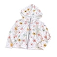 thumbnail image 1 of TSHXS Toddler Rain Jacket Toddler Girls Astronaut Star Print Hooded Sun Protection Jacket Thin Breathable Beach Outdoor Travel Coat(18-24 Months,Dark Purple), 1 of 4