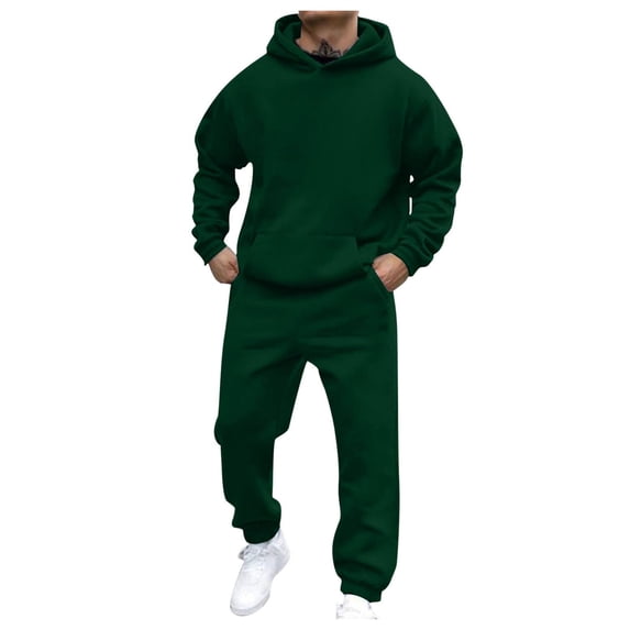 TSHXS Tracksuit Men 2 Piece Sets For Men Sweat Suits Men Tracksuits 2 Piece Sets Athletic Jogging Suits Casual Outfits For Men L