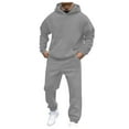 thumbnail image 1 of TSHXS Tracksuit Men Men Tracksuit Sweat Suits Men Tracksuits 2 Piece Sets Athletic Jogging Suits Casual Outfits For Men XL, 1 of 9