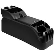 TSI Locking Center Console for Minivans, SUVs, Middle Van Console, Black, Height 11.5