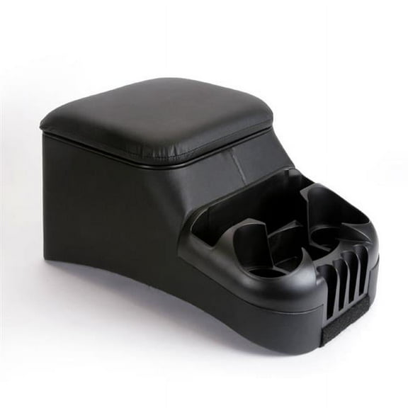 TSI Products 30011 18 x 11.25 x 10.75 in. No.300 Deluxe Clutter Catcher Bench Seat Console - Vinyl Black