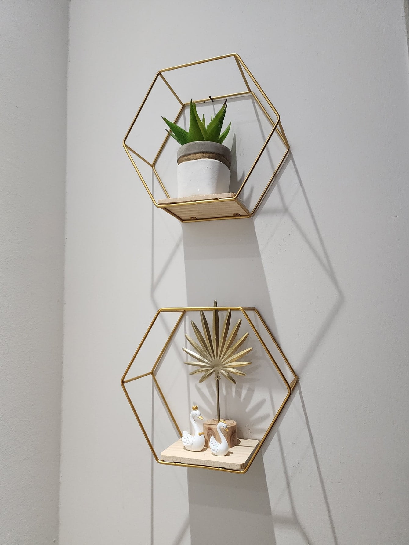 TSNQGFUCGXU2pcs L-Sized And S-Sized Iron Wall-Mounted Decorative ...