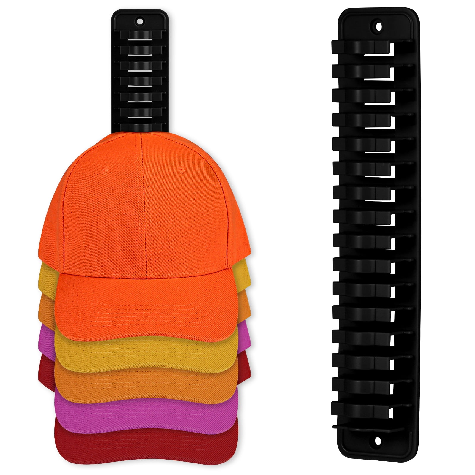 TSOMEI Hat Organizer for Baseball Caps Hat Rack for Wall and Door Space ...