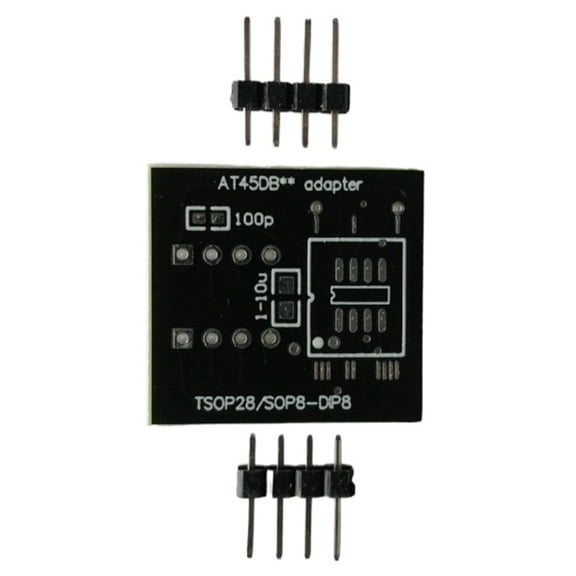 TSOP28 To DIP8 Adapter Socket For Chip Programming Quick Installation Without Tools Durability