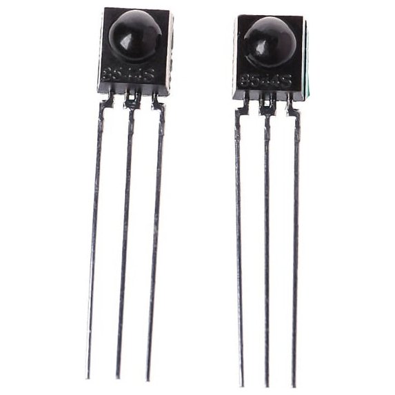 2Pcs DIP-3 IC TSOP4838 IR Receiver Tubes 38Khz Remote Radiation Module