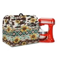 thumbnail image 1 of TSOVTHRID Aztec Tribal Geometric Print Stand Mixer Cover Dust Cover Sunflower Cow Pattern Waterproof Reusable Small Appliance Covers with 2 Pockets Accessories Decor for Kitchen Aid Mixer Cover,L, 1 of 7