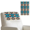 thumbnail image 1 of TSOVTHRID Aztec Tribal Print Non Slip Headrest Cover for Furniture Slipcovers,PU Leather Recliner Headrest Protector 17x27in Head Protector Cover for Sofa Home Office, 2 PCS, 1 of 7